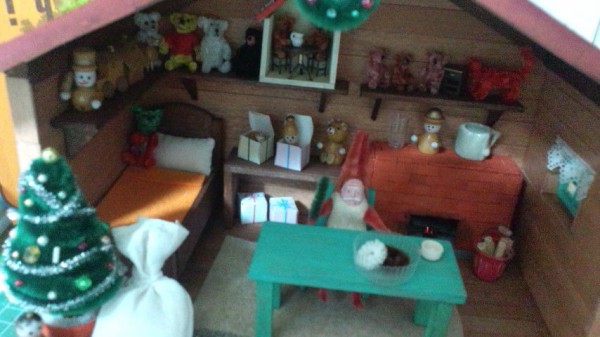 サンタクロースの家完成 つくる生活