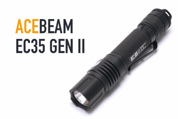 ACEBEAM(エースビーム)EC35 給電機能を備えたEDCライト : アカリ