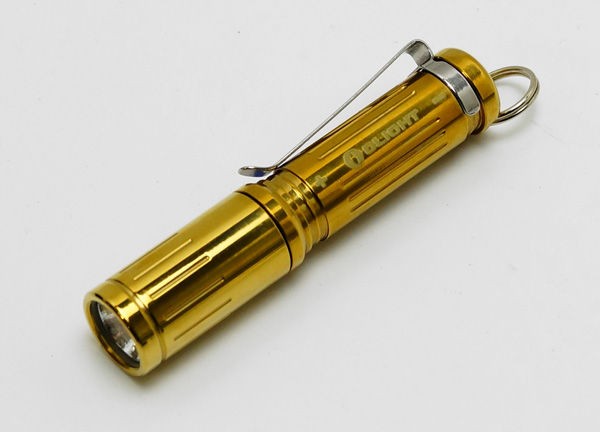 OLIGHT(オーライト) I3S CU EOS GOLD/BRASSY 真鍮製 LEDキー