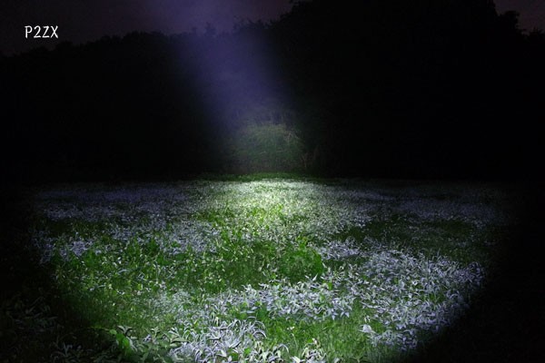 満月の夜に H2T 雷光壱眼 屋外照射 : アカリセンター公式ブログ