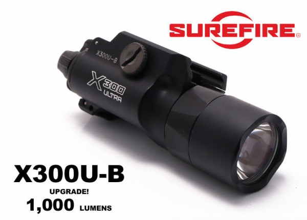 SUREFIRE (シュアファイア）X300U-B 1000ルーメンに