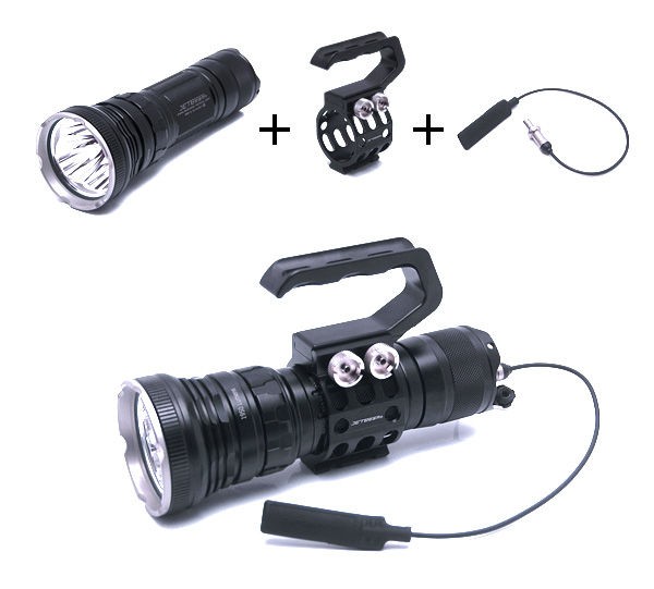 XM-L 3灯タイプ比較 NITECORE TM11 と JETBEAM RRT3 : アカリセンター