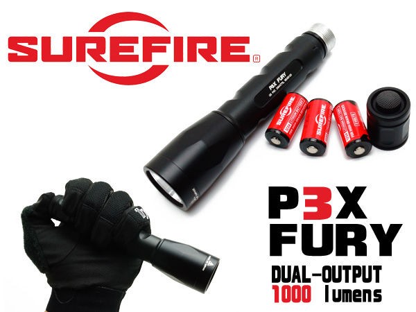 SUREFIRE FURY P3X シュアファイア タクティカルライト 廃盤 - ライト 