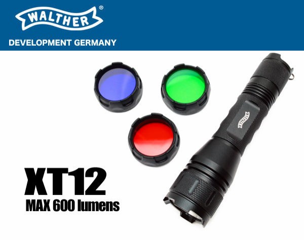 WALTHER (ワルサー) TACTICAL XT2 タクティカル LEDフラッシュライト