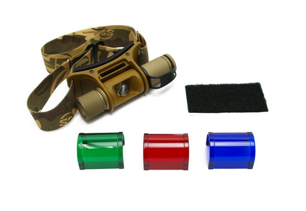 SUREFIRE HS2-A-TN MINIMUS TACTICAL LED HEAD LAMP : アカリ