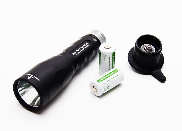 SUREFIRE P2X-A-BK FURY TACTICAL タクティカル 500lumens : アカリ