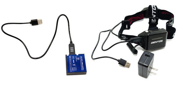 GENTOS (ジェントス) GH-001DG/RG Gシリーズ LEDヘッドライト : アカリ