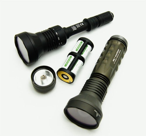 SUREFIRE M6LT に SF2R(LFP123A) を入れて使ってみた場合