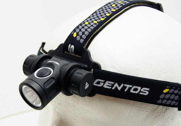 GENTOS TX100XP 単三電池1本使用 LED ヘッドライト : アカリ