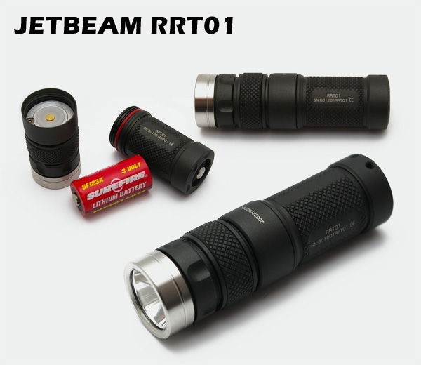 JETBEAM RRT-01 無段階調光可能 コンパクトLEDライト : 目指せ！ライト