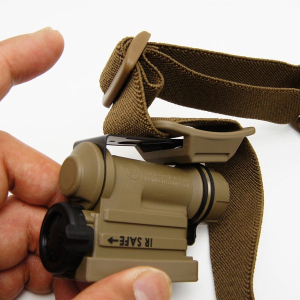 米軍支給装備STREAM LIGHTセット（コンパクトライト） ミリタリーショップ レプマート / STREAMLIGHT ヘルメットライト