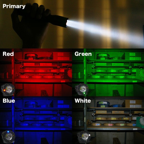 INFORCE (インフォース) Multi-Colored LED マルチカラー タクティカル