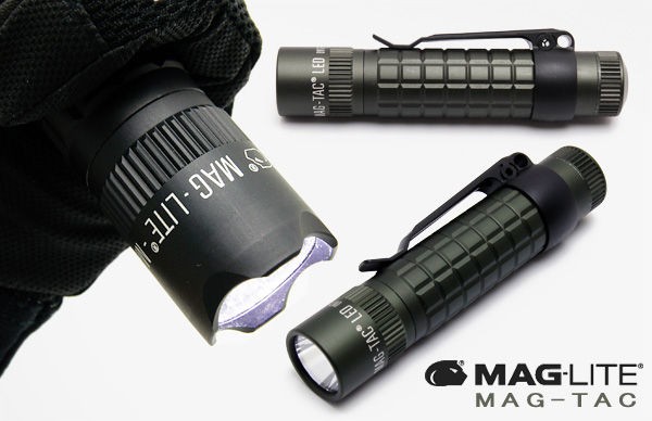MAGLITE MAG-TAC (マグタック) Tactical Flashlight : 目指せ！ライト 