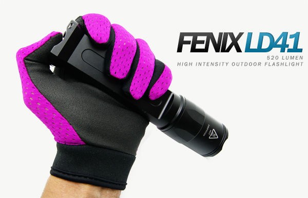 FENIX LD41 単三電池4本使用 520ルーメン XM-L U2搭載 : アカリ