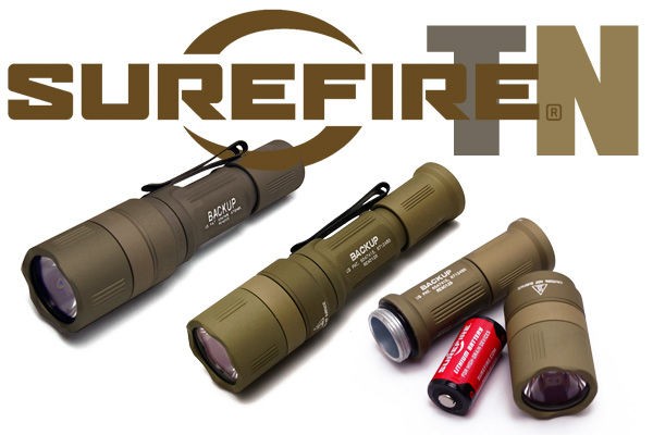 SUREFIRE EB1 タンカラー追加！EB1T-A-TN , EB1C-A-TN : 目指せ