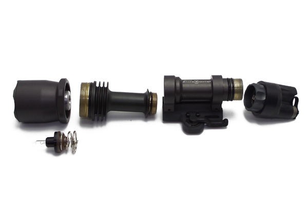 Z46 Style LED Head Unit (Ribbed) for Surefire M3 M500 M900