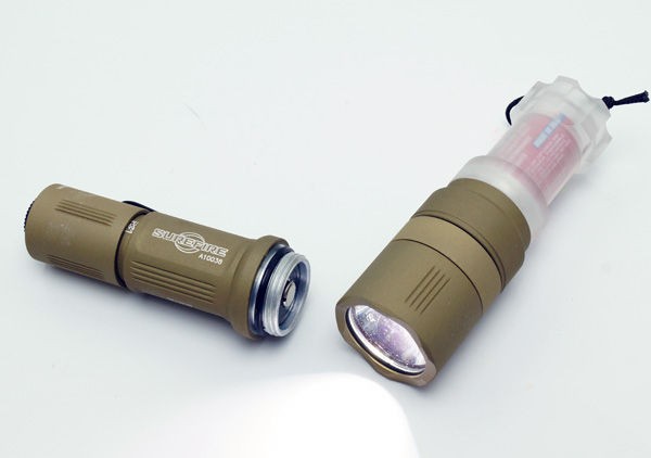 H2T 樹脂ボディE SUREFIRE Eシリーズ対応 ボディ : アカリ