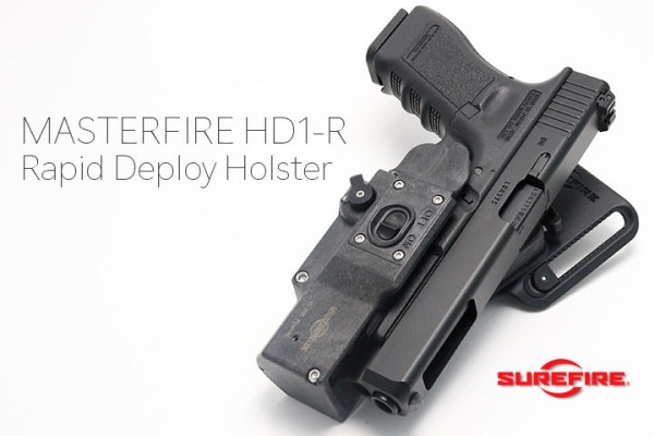 SureFire MasterFire Pro ホルスター+ライトセット MASTERFIRE Pro Rapid Deploy Holster - SureFire