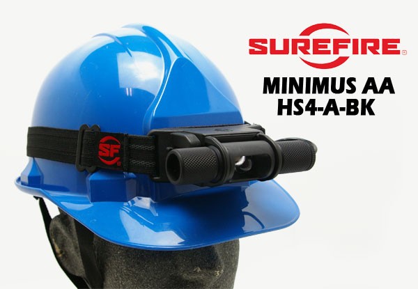 SUREFIRE MINIMUS (ミニマス）AA HS4-A-BK 単三電池仕様 LED