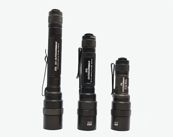 SUREFIRE OUTDOORSMAN 3機種一新！ E1L-A , E2L-A , E2LAA-A : 目指せ