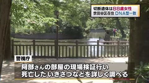 殺人事件 碑文谷公園バラバラ遺体 世田谷区の阿部祝子さんだった 犯人がガチでヤバイ奴の可能性 目黒区 弁天池 日々の実話