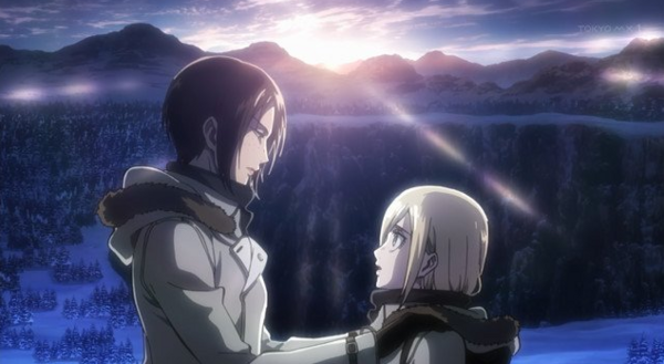 進撃の巨人 Seasn2 29話 感想 こちらのメンタルを削りつつ 最後は百合で〆る アキブラ