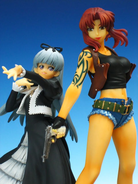 Black Lagoon ブラックラグーン フィギュア グレーテル登場編 全2種 レビュー Orange Empire Blog 素晴らしきフィギュアの世界