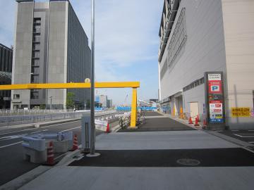 ささしまライブの駐車場 ささしまライブ２４工事観察 風景模型日記