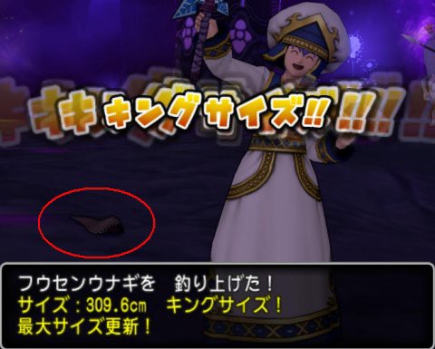 釣りキングの旅5 フウセンウナギ アノマロカリス どらくえだいすき ドラクエ10