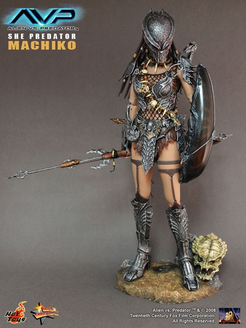 ホットトイズ ホットエンジェル ＡＶＰ 1/6 シー プレデター マチコ Amazon | ホット・エンジェル AVP 1/6スケールフィギュア シー