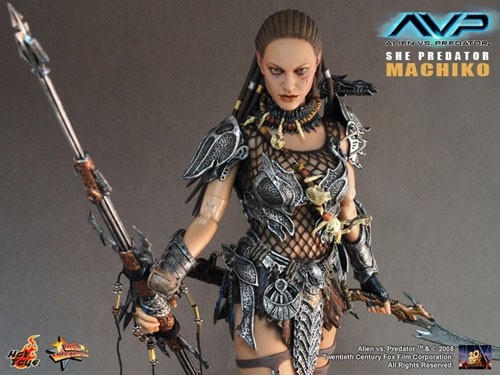 ホットトイズ ホットエンジェル ＡＶＰ 1/6 シー プレデター マチコ Amazon | ホット・エンジェル AVP 1/6スケールフィギュア シー