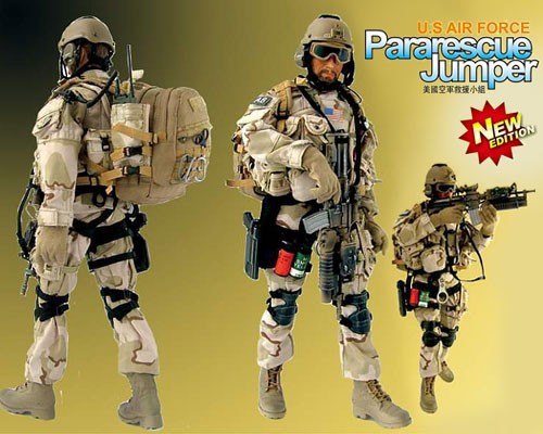 ホットトイズUS エアフォース パラレスキュー ジャンパー ホットトイズ HOTTOYS パラレスキュー ジャンパー もっと！HOT！ vol