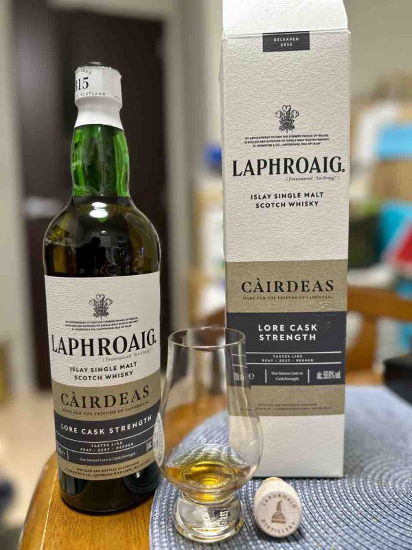 テイスティング] ラフロイグ カーディス 2025 ロア カスク