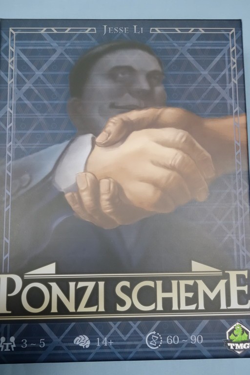 ボドゲ『ポンジスキーム／Ponzi Scheme』リプレイ え！詐欺師？ : ある元心理カウンセラーのボードゲーム日記