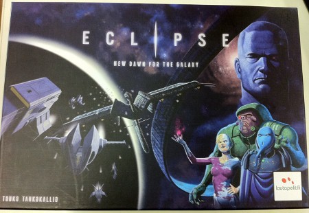 ボードゲーム ECLIPSE(エクリプス) 英語版(日本語マニュアル)+拡張1
