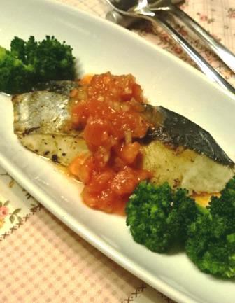 Span Itemprop Headline ３０分で晩ごはん さわらのソテー トマトソース Span Super Slow Iegohan 毎日呑んでもダイエット ボディメイクおつまみ