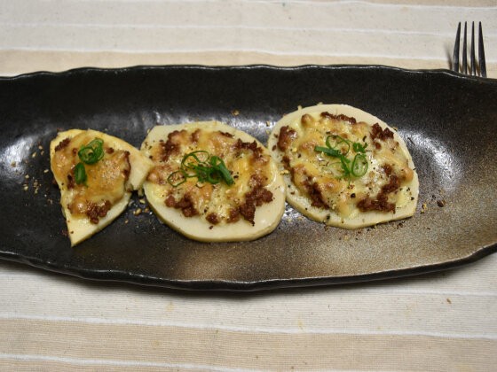 たけのこの肉味噌チーズ焼き 作りおきの肉味噌で簡単おつまみ Super Slow Iegohan 毎日呑んでもダイエット ボディメイクおつまみ