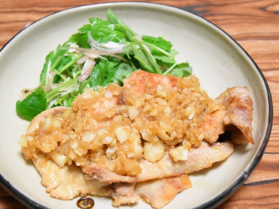 薄切り豚肉のカリカリソテー 甘辛鬼おろしソース 大根でさっぱりお肉料理 Super Slow Iegohan 毎日呑んでもダイエット ボディメイクおつまみ