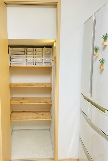 夏のお掃除 キッチン横クローゼットより Poti Boti Botti 2