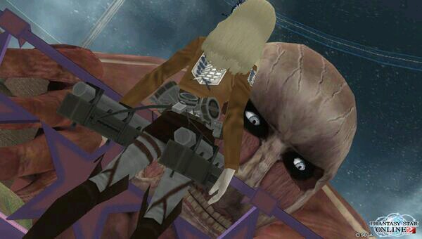 調査兵団のユイ 髪型はまだ使えない Pso2きせかえ日記