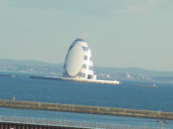 東京湾アクアライン風の塔 星 空