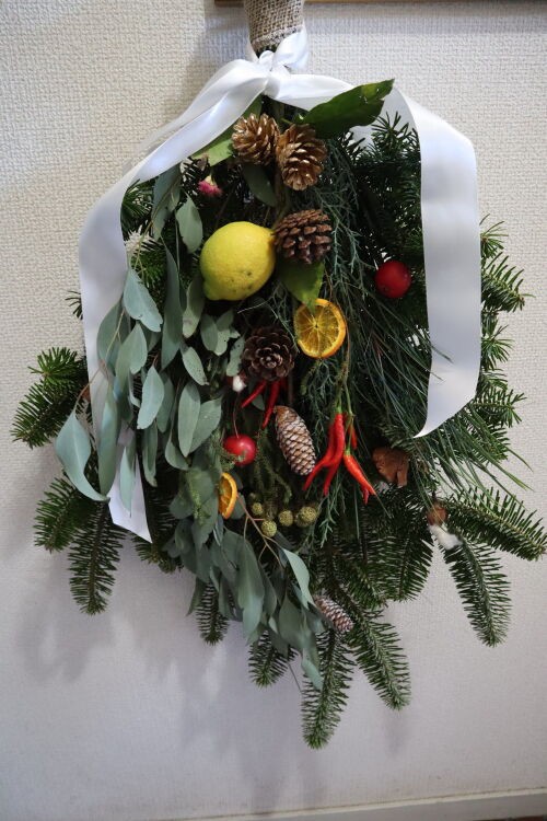 ほっと、一息♪ クリスマスリースを作ろう : Alex's Garden Party♪