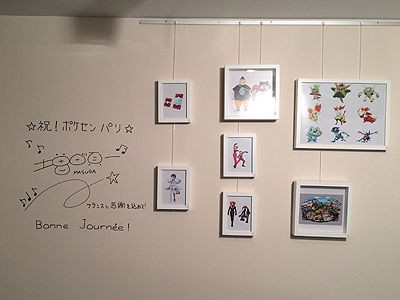 2014年ゆく年企画！ポケモンセンターパリ、展示の数々をご紹介