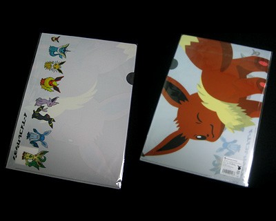 イーブイコレクション　クリア　ファイル 未開封 ポケモンセンター限定 イーブイコレクション A4クリア