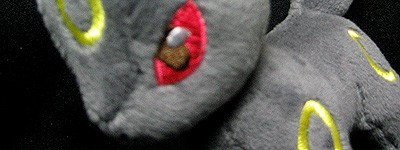 タグ付き ポケモンキャンバスぬいぐるみ ブラッキー ポケモンセンター 2009 ポケモン キャンバスぬいぐるみ、ブラッキーをご紹介！ : 有栖の