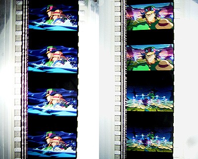 ジブリ　ハウルの動く城　空中散歩サイド　フィルムブックマーカー ハウルの動く城 フィルムブックマーカー 空中散歩 しおり