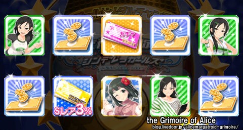 ソシャゲ モバマス 41ﾏﾆｰ The Grimoire Of Alice