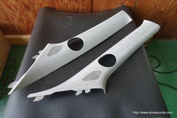 [2722] 日産　デイズ　B43W　R4年　ツイーター/Aピラー内張り 日産 デイズ B4系専用 エンクロージャー型 埋め込みピラー +