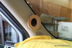 [2722] 日産　デイズ　B43W　R4年　ツイーター/Aピラー内張り 日産 デイズ B4系専用 エンクロージャー型 埋め込みピラー +