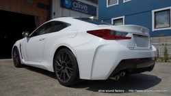 LEXUS RCF | 純正スピーカーにスーパーデッドニング施工。神戸市より : カーオーディオとデッドニングの専門店 alive sound  factory